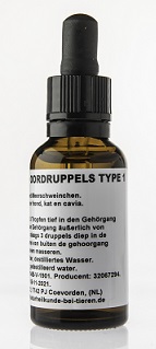 oordruppels type 1